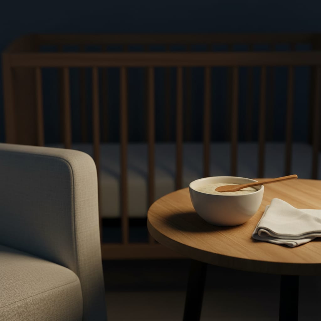 Rice Cereal in the Bottle for Sleep: What the Evidence Says