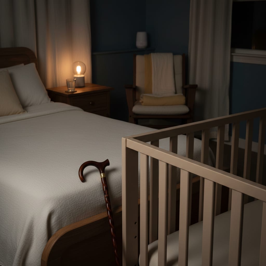 Sleep Training When a Parent Can't Lift at Night